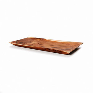BAZAR BIZAR Teak Root L sushitallrik i teakträ, 35 × 18 cm small 2