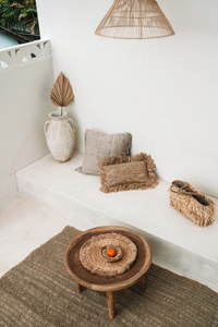 Bazar Bizar Seagrass Raffia naturfärgad bordstablett 45 × 45 cm BAVE001N small 1