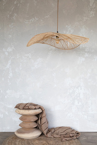 hattlampa - The Chapeau L, E27, rotting, boho-stil small 2