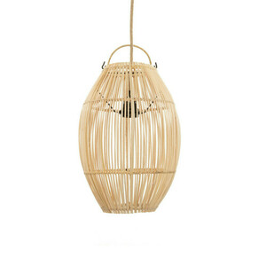 Taklampa för vardagsrum - The Zuri S, E27, rotting, scandi boho small 0