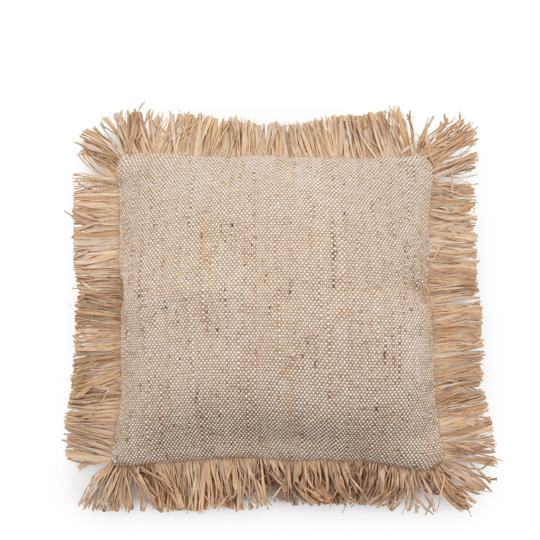 Kontrollera Saint Tropez kuddfodral - natur - 40x40 Saint Tropez kuddfodral - natur - 40x40