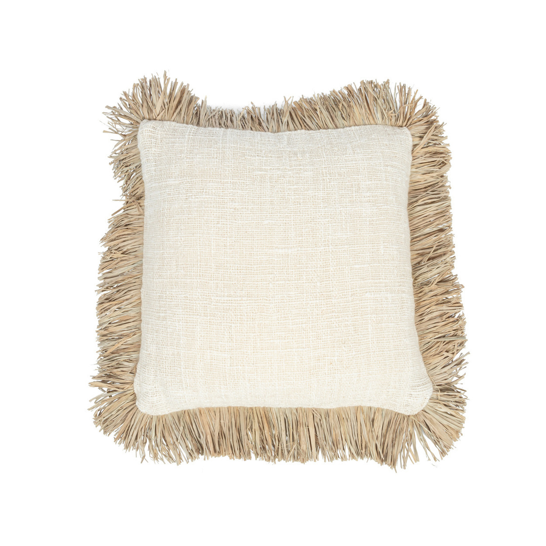 Kontrollera Saint Tropez kuddfodral - naturvit - 40x40 Saint Tropez kuddfodral - naturvit - 40x40