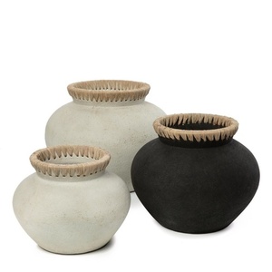 Styly-vasen - svart natur - L small 4