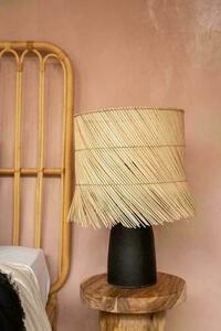 Bordslampa - The Rattan Svart, E27, boho small 2