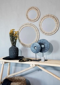 Gajih-spegel - naturlig svart - L small 4