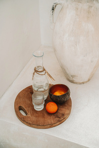 Rotbricka i teak - Naturlig - M small 1