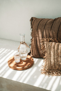 Rotbricka i teak - naturlig - S small 1