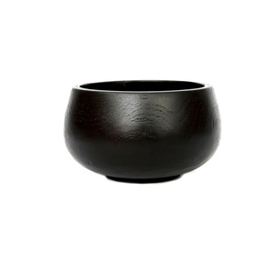 Skål BAZAR BIZAR Bondi i svart teakträ 14 cm small 5