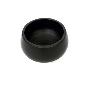 Skål BAZAR BIZAR Bondi i svart teakträ 14 cm small 6