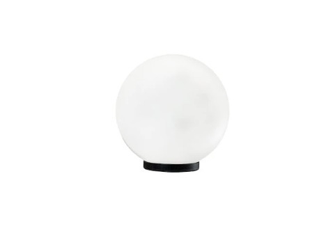 Kontrollera Vit dekorativ trädgårdslampa i klotform LUNA BALL 15 cm – LED E27, PREMIUM, UV-beständig