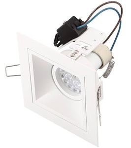 Inbyggd armatur Max Light Hit I H0080 vit 11,5 cm metall small 1