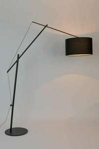 ALVAR Lunares Design golvlampa svart small 1