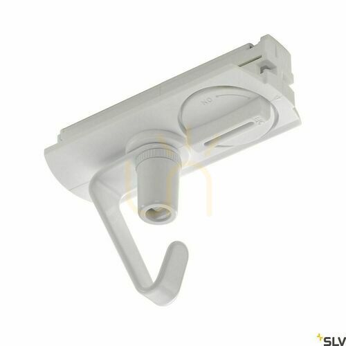 Kontrollera Lampadapter SLV 1 SYSTEM 143171 vit 1-fas samlingsskena
