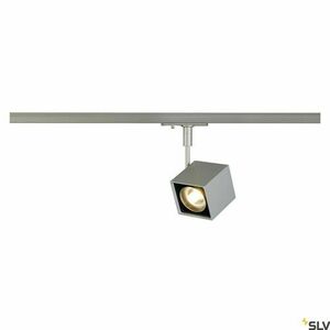 SLV ALTRA DICE 1-fasspot för skena GU10 silvergrå/svart 143354 small 1