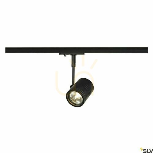 Kontrollera Spårljus SLV BIMA 1 svart GU10 aluminium 50W 143440