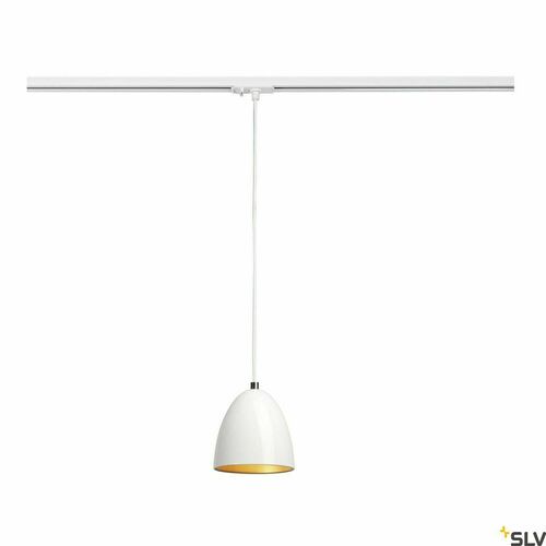 Kontrollera Hängande strömskenelampa SLV PARA CONE 14 vit GU10 143991