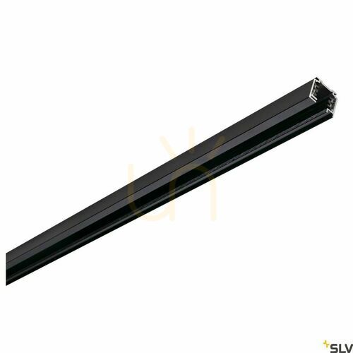 Kontrollera Belysningsskena SLV EUTRAC 3-fas svart 100 cm aluminium 145100
