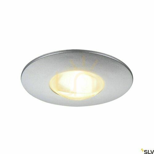 Kontrollera Infälld LED-spot SLV DEKLED grå 1W 3000K aluminium 112242