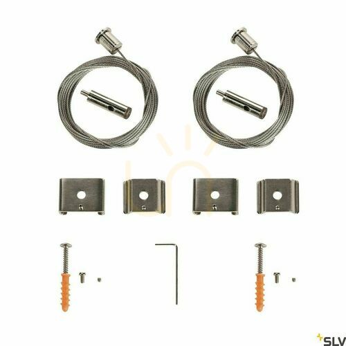 Kontrollera Kabelavlastare SLV S-TRACK/EUTRAC nickel 1002845