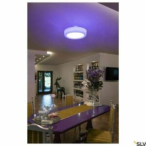 Utanpåliggande lampa SLV VALETO MALANG vit 34W Ø50 cm 1002858 small 4