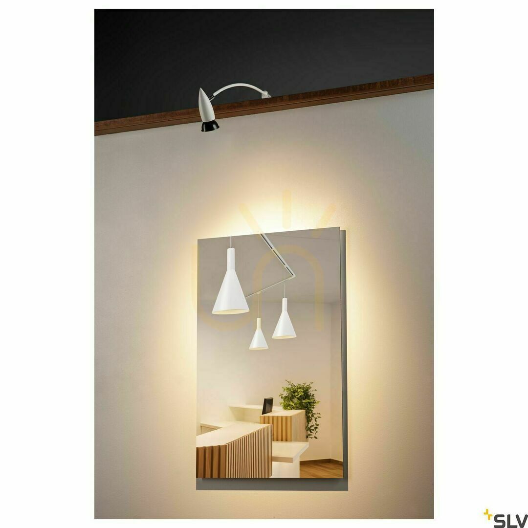 Visa Tavelbelysning SLV DISPLAY vit GU10 50W 46 cm 1002860 Tavelbelysning SLV DISPLAY vit GU10 50W 46 cm 1002860