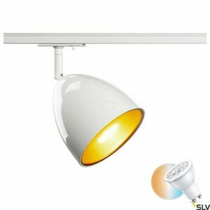 Spårljus SLV PARA CONE 14 vit/guld 25W 1-fas 1002874 small 0