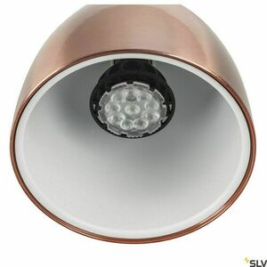 Spårljus SLV PARA CONE 14 koppar/vit GU10 25W 1-fas 1002875 small 1