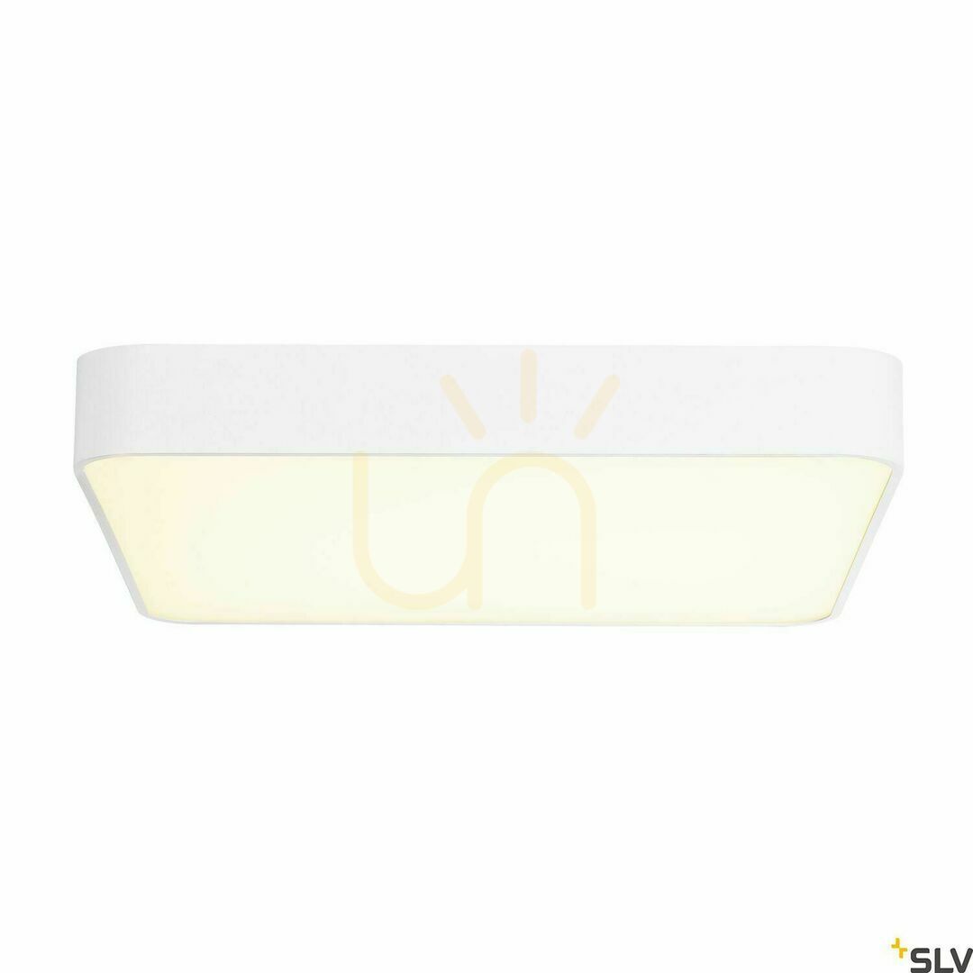 Kontrollera Taklampa SLV MEDO 60 Square DALI vit 39W 3000K 1002882 Taklampa SLV MEDO 60 Square DALI vit 39W 3000K 1002882
