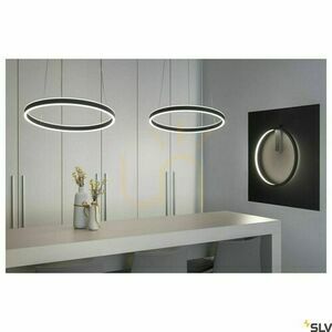 Vägglampa SLV ONE 60 DALI svart LED 24W 3000/4000K 1002918 small 5