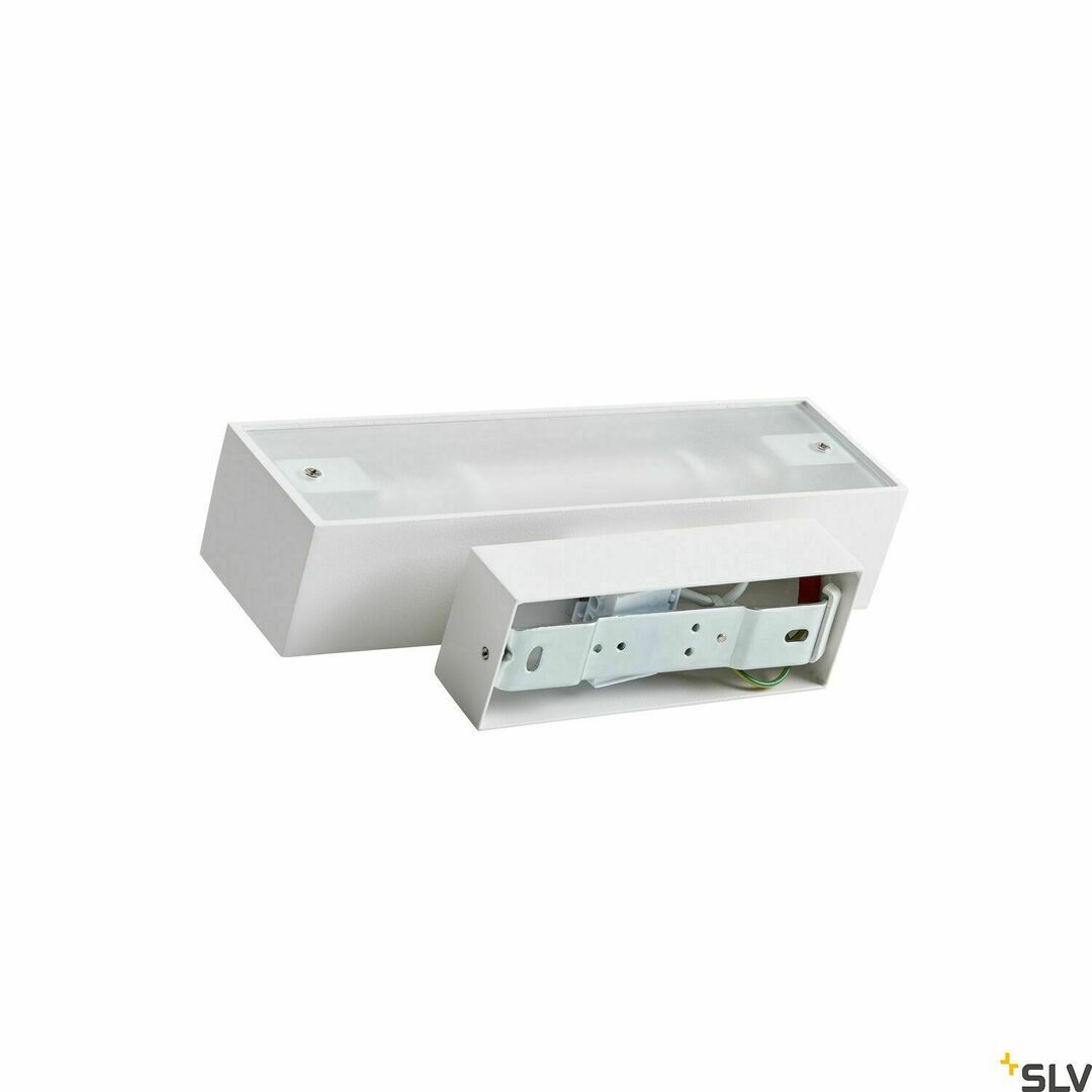 Förhandsvisning Utanpåliggande vägglampa SLV ANDREAS QT-DE12 vit 80W 1002925 Utanpåliggande vägglampa SLV ANDREAS QT-DE12 vit 80W 1002925