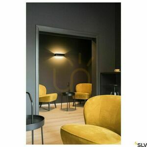 Vägglampa SLV LOGS IN L svart/guld 21W 2000-3000K dimbar 1002928 small 3