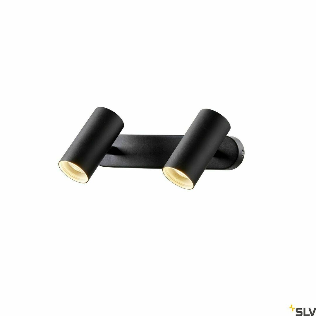 Förhandsvisning Utanpåliggande spotlight SLV NOBLO II svart 16W 2700K 1002973 Utanpåliggande spotlight SLV NOBLO II svart 16W 2700K 1002973