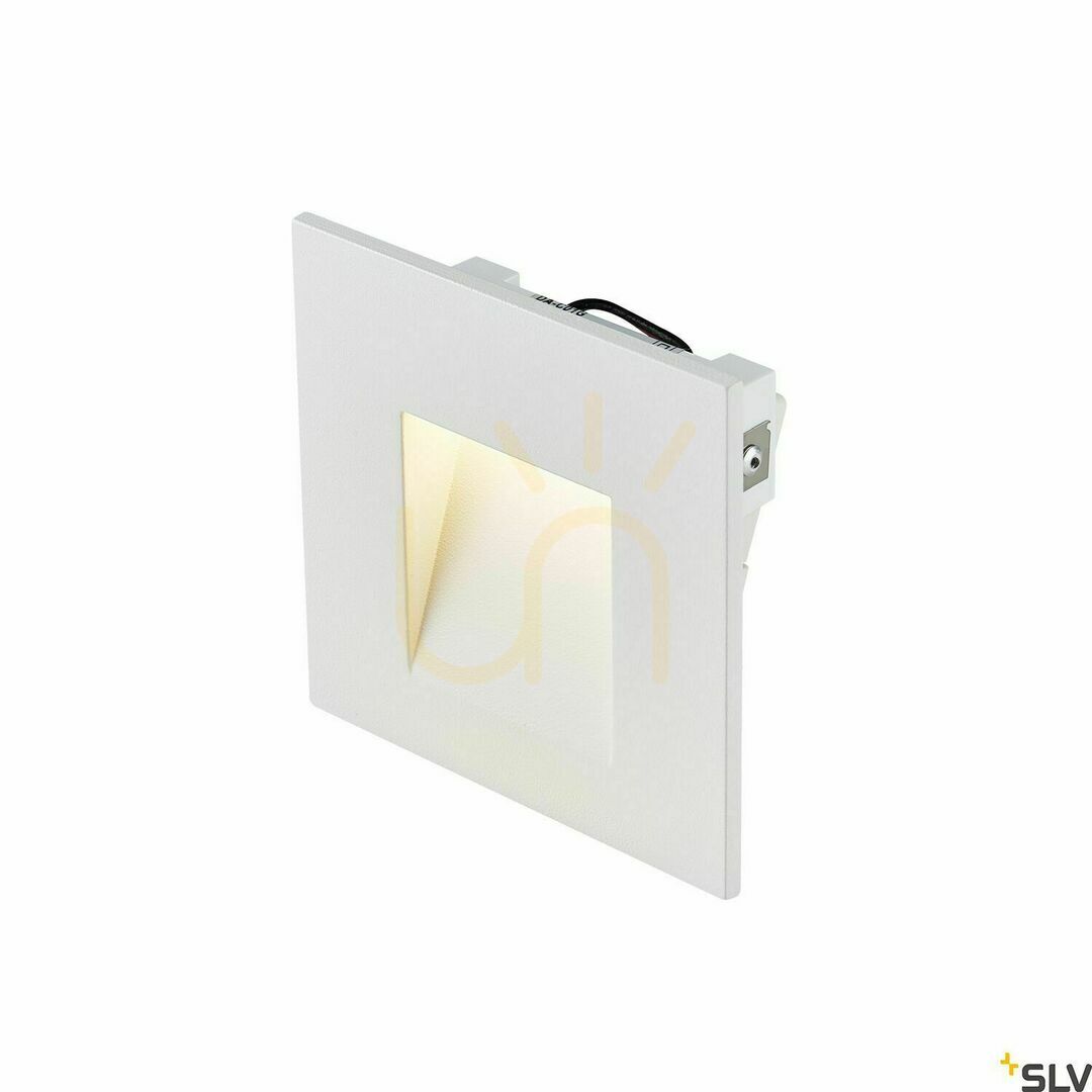Kontrollera Infälld väggarmatur SLV MOBALA vit 1,3W 3000K 1002982 Infälld väggarmatur SLV MOBALA vit 1,3W 3000K 1002982