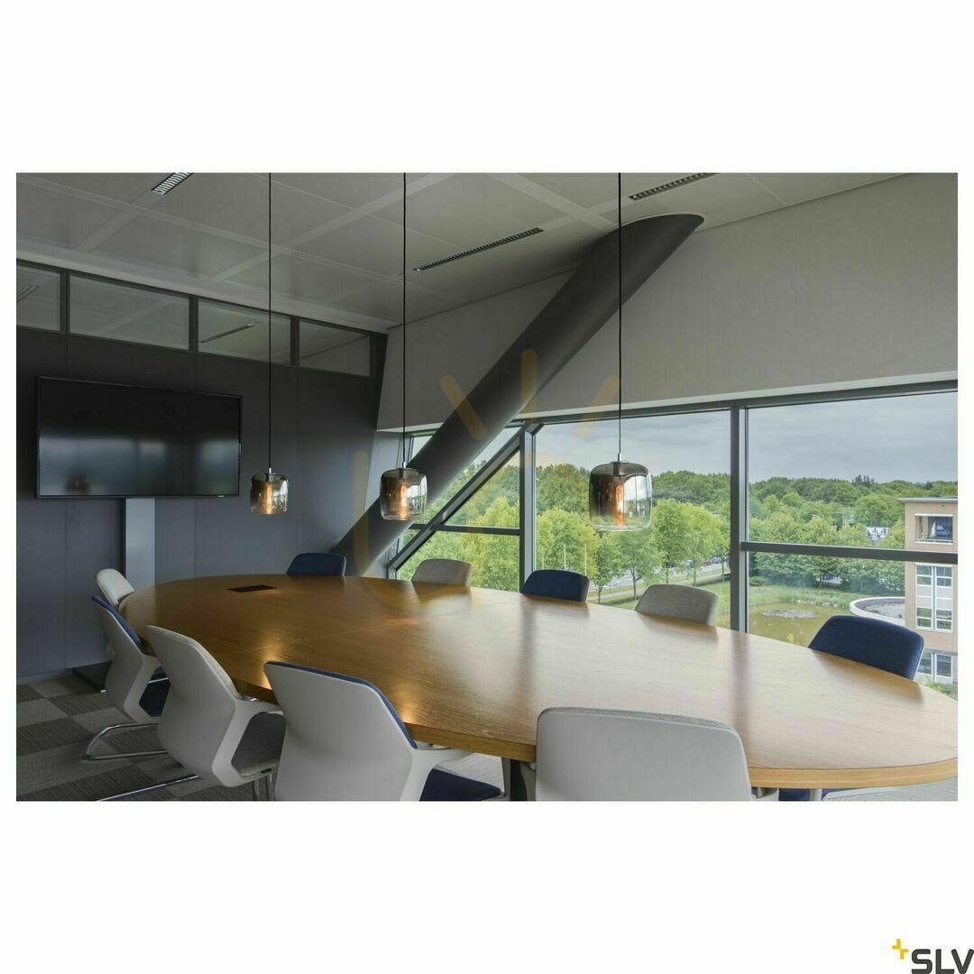 Display Pendellampa SLV PANTILO 20 krom glas 15W 1003004 Pendellampa SLV PANTILO 20 krom glas 15W 1003004