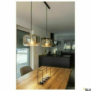 Pendellampa SLV PANTILO 28 förkromat glas E27 28 cm 1003006 small 5