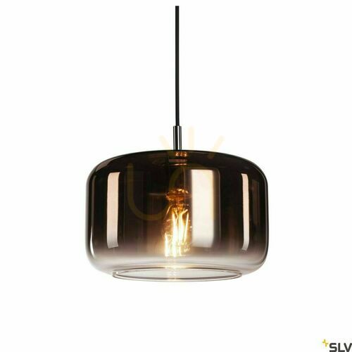 Kontrollera Pendant Light SLV PANTILO 28 Copper Glass 15W 1003007