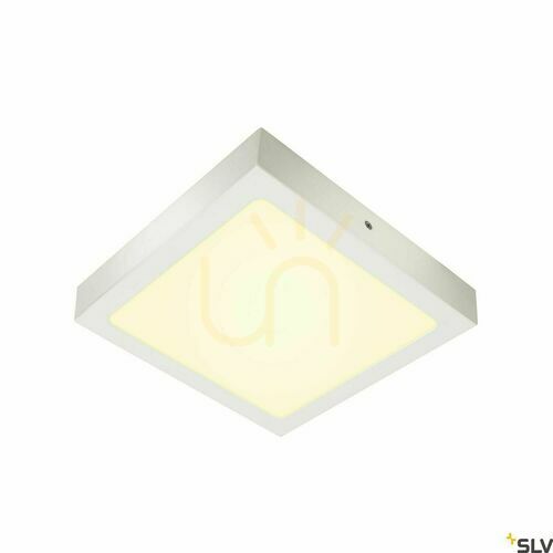 Kontrollera Utanpåliggande lampa SLV SENSER 24 vit 15W 3000K 1003019