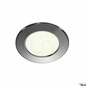 Infälld armatur SLV DL 126 krom 2,8W 3000K 12V 112222 small 0