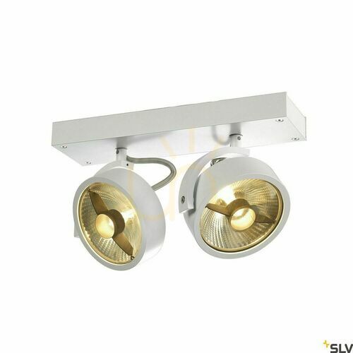 Kontrollera Inbyggd armatur SLV KALU vit aluminium 75W 147311