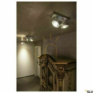 Inbyggd armatur SLV KALU aluminium 75W 230V 147316 small 3