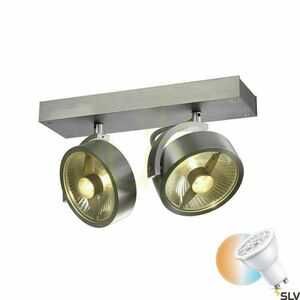 Inbyggd armatur SLV KALU aluminium 75W 230V 147316 small 0