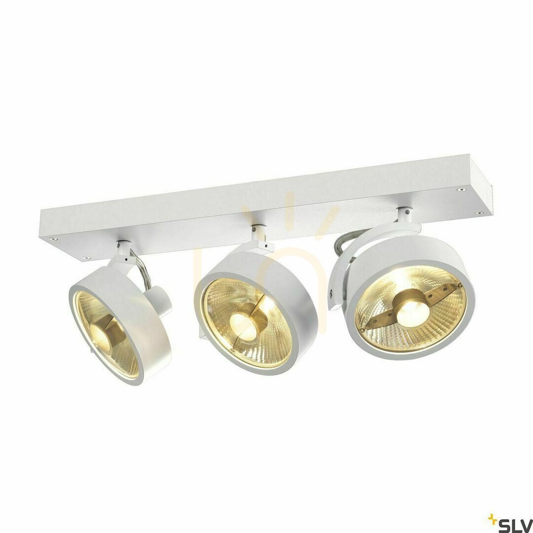 Kontrollera Inbyggd armatur SLV KALU vit aluminium 75W 147321 Inbyggd armatur SLV KALU vit aluminium 75W 147321