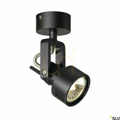 Kontrollera Inbyggd armatur SLV INDA svart aluminium GU10 50W 147550