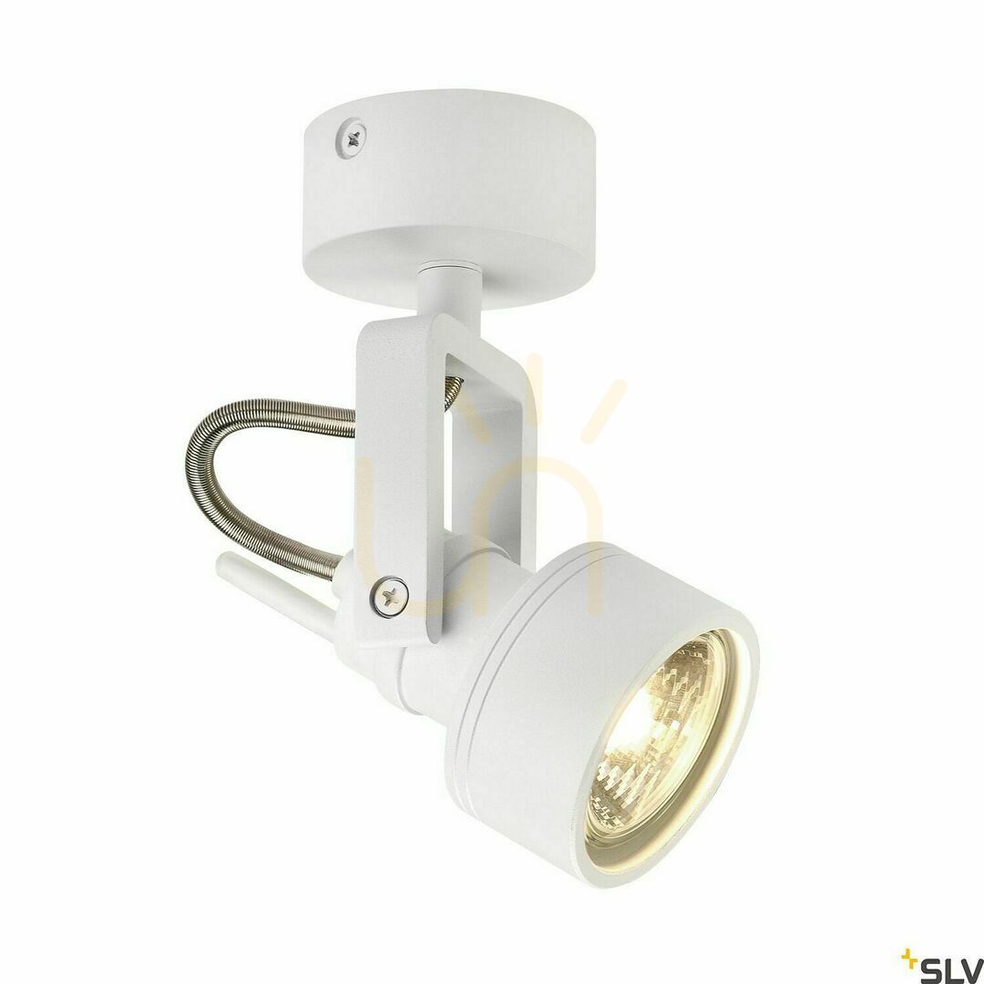 Kontrollera SLV INDA vit vägg- och takspot GU10 50 W 147551 SLV INDA vit vägg- och takspot GU10 50 W 147551