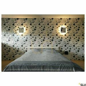 Vägg-/taklampa SLV PLASTRA SQUARE vit gips LED 10,5W 3000K 30x30 cm 148019 small 4