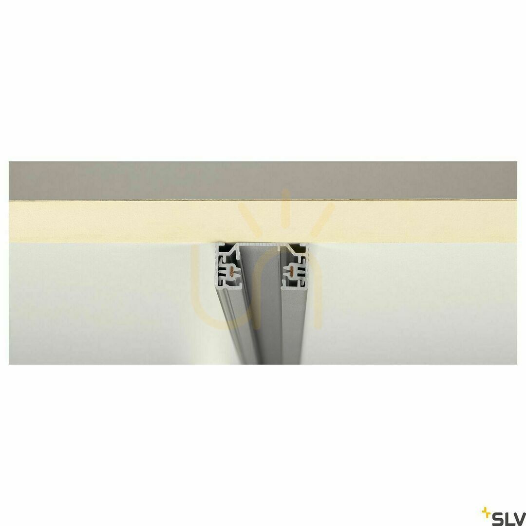 Förhandsvisning Belysningsskena SLV 1 SYSTEM 1-fas grå aluminium 100 cm 143012 Belysningsskena SLV 1 SYSTEM 1-fas grå aluminium 100 cm 143012