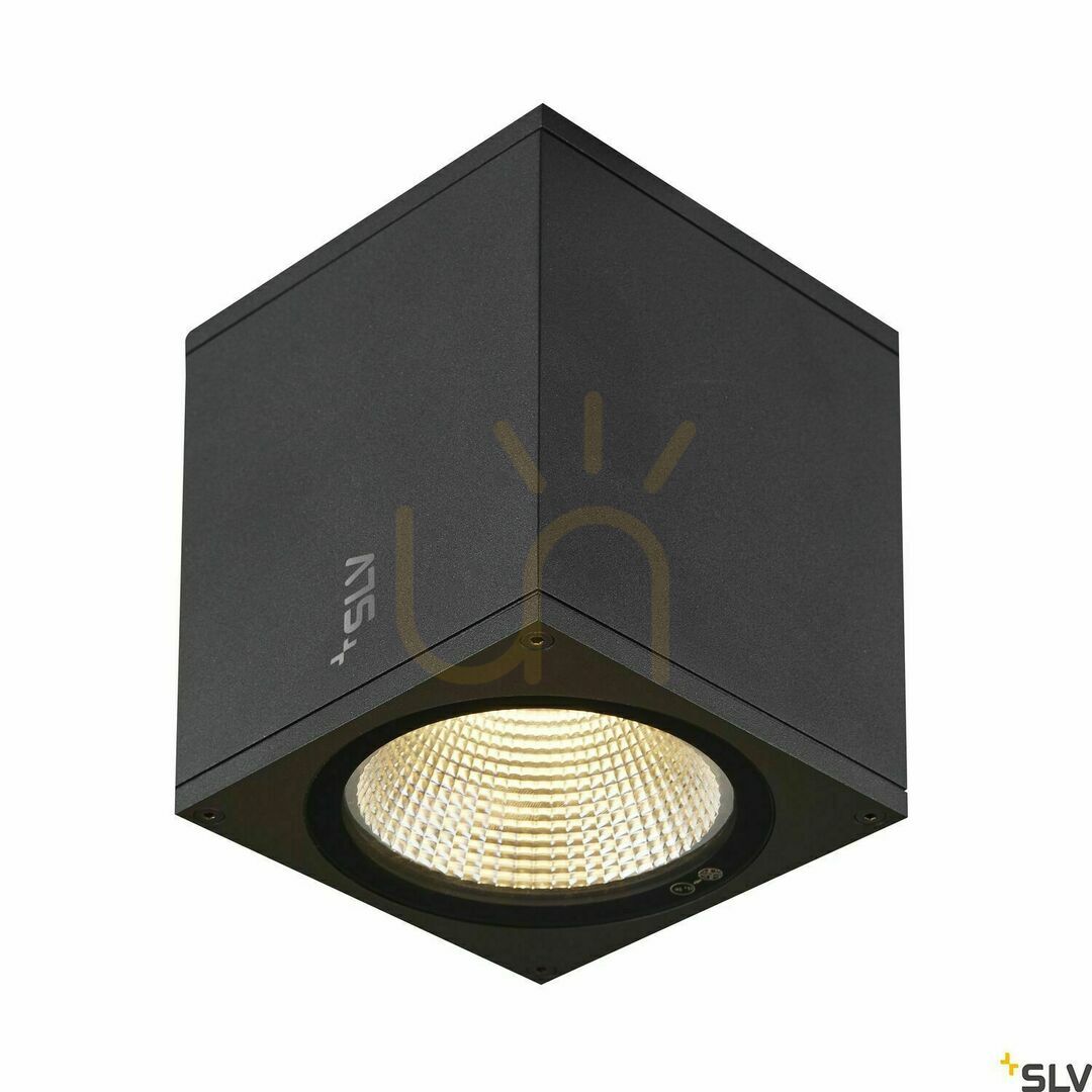 Utsikt Taklampa utomhus SLV ENOLA Square M antracit 11W CCT IP65 1003421 Taklampa utomhus SLV ENOLA Square M antracit 11W CCT IP65 1003421