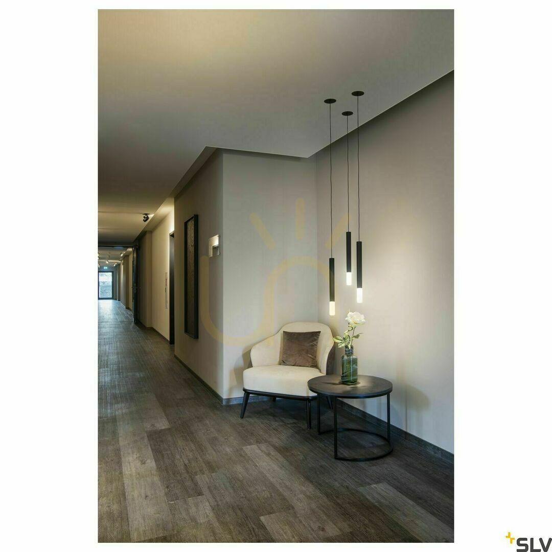 Visa Pendellampa SLV HELIA Ambient 35 svart LED 7,5W 3000K 1003435 Pendellampa SLV HELIA Ambient 35 svart LED 7,5W 3000K 1003435