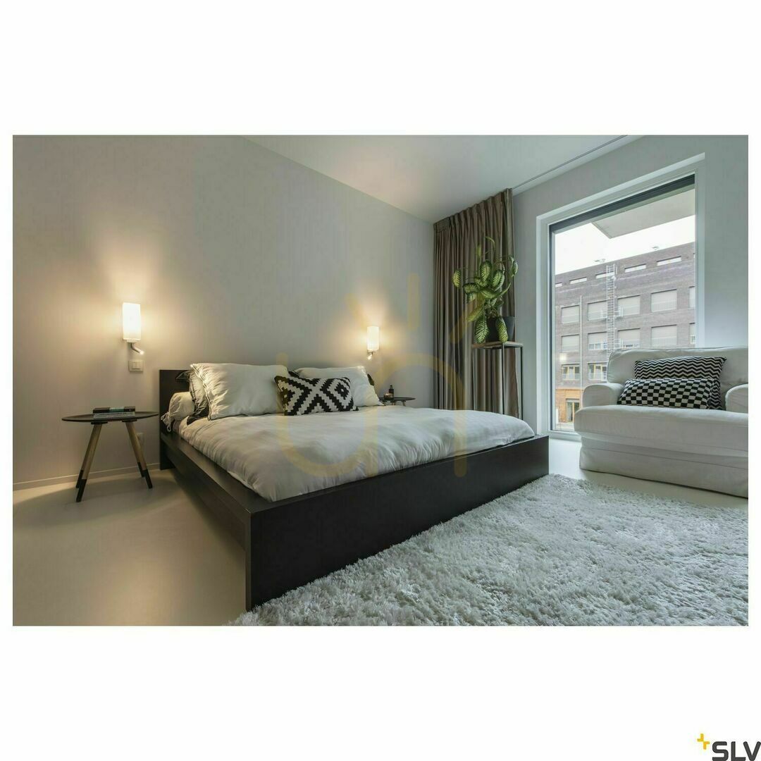 Display Vägglampa SLV QUADRASS Spot vit 2W 3000K 1003429 Vägglampa SLV QUADRASS Spot vit 2W 3000K 1003429
