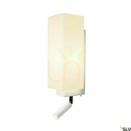 Kontrollera Vägglampa SLV QUADRASS Spot vit 2W 3000K 1003429